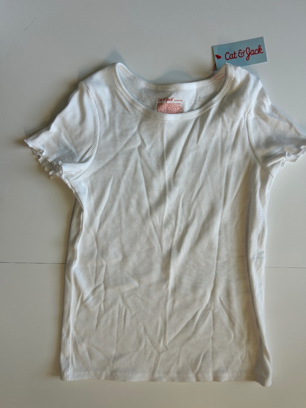 NWT Cat & Jack white T-Shirt